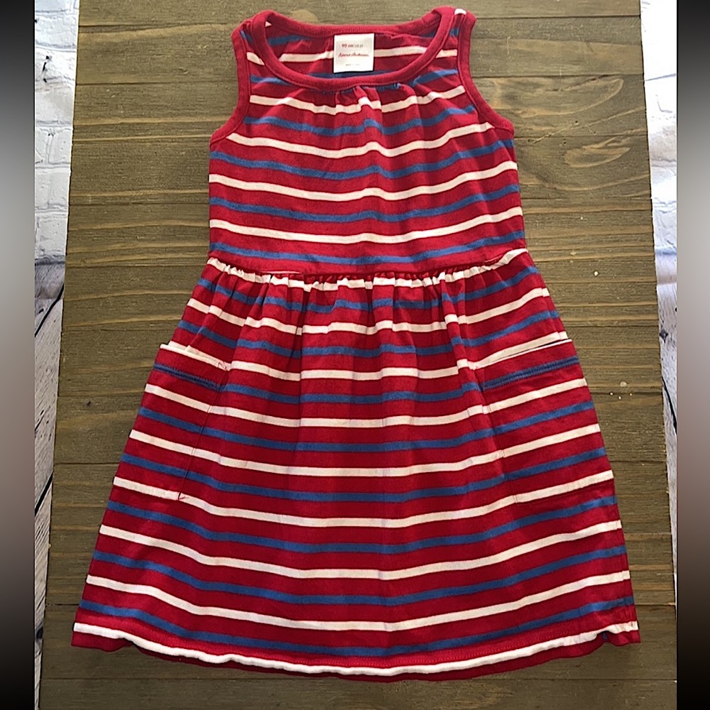 Hanna Andersson Striped Dress w/ Pockets, Sz. 3T